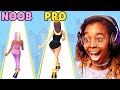 NOOB vs PRO vs HACKER in High Heels App