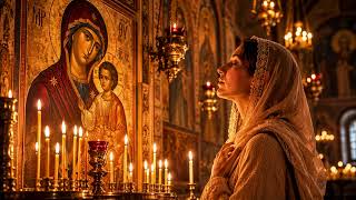 Orthodox Candlelight Prayer Hymns ✨ Golden Sacred Music for Deep Sleep, Stillness & Peace
