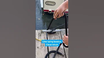 Tying A Cleat Hitch Like A Pro In Under 10 Seconds Simple Boating Knots 