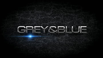 Grey&Blue After Effects Template