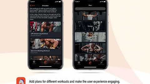 Fitness App - Made using Glide