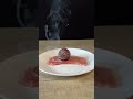 Meat VS Red hot ball #experiment #asmr #satisfying