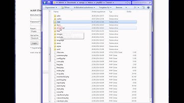 phpBB-Tutorial: Ajax-Chat: Chatrooms entfernen und umbenennen