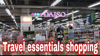 TRAVEL (MINI SIZE)ESSENTIALS IN DAISO Part 1 Wealth