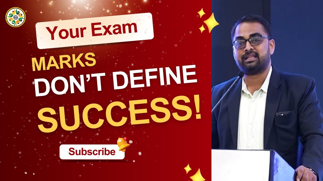 Grades Don't Define Success — Dr Varun Murthy