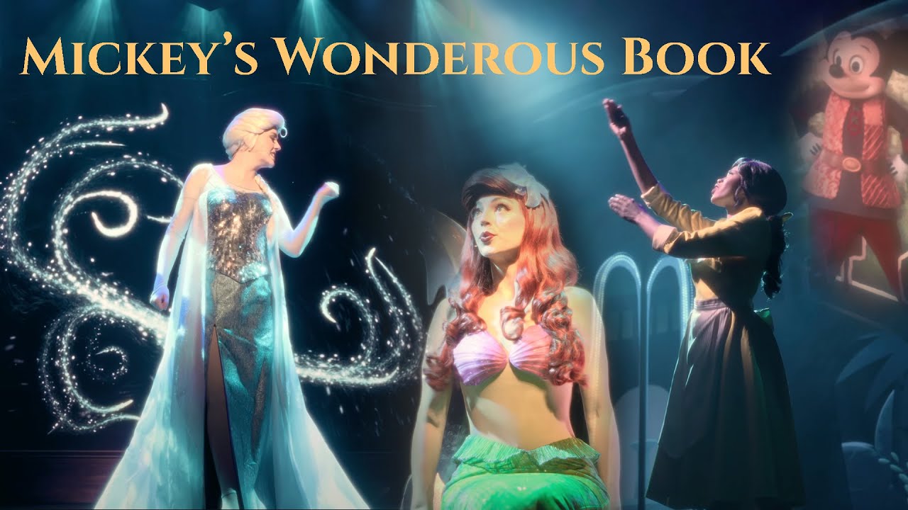 FIndMagic - Mickey's Wondrous Book | HongKong Disneyland 2025| 8KHDR