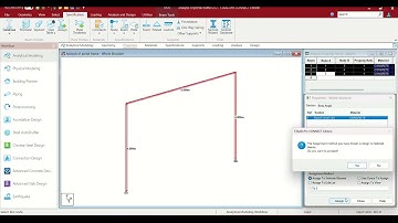 Analysis of Portal Frame using STAAD Pro