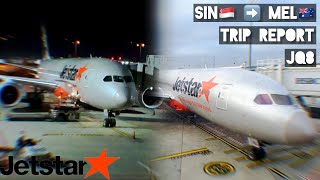 TRIP REPORT | JETSTAR | BOEING 787-8 | ECONOMY | Singapore 🇸🇬 (SIN) to Melbourne 🇦🇺 (MEL)