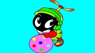 Baby Marvin From Mars - Looney Tunes Coloring Page Baby Marvin From Mars - Looney Tunes Coloring Page