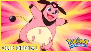 El Miltank De Blanca Pokémon Los Campeones De La Liga De Johto Clip Oficial