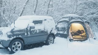 2 Days Surviving a Blizzard in a Hot Tent And an Unbelievable Ending