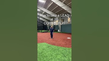 TAKING A LEAD from SECOND BASE the RIGHT WAY - Here