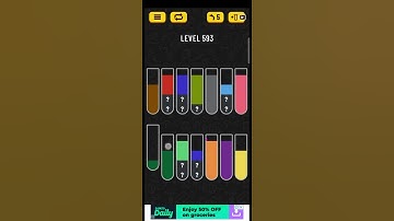 Water sort game level 593