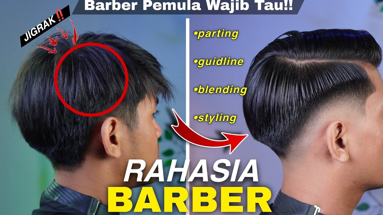 BONGKAR TEKNIK RAHASIA BARBER‼️
