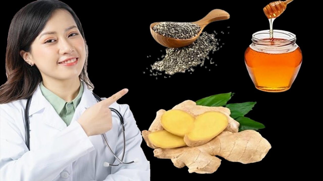 Семена чиа Смешайте имбирь, мед и вы будете мне благодарны - простой рецепт!