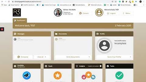 R3 Mortagages Personal Finance Portal - Sending and receiving documents