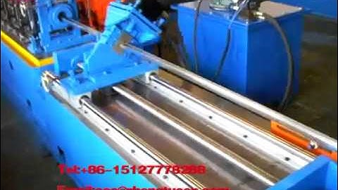 High speed light keel roll forming machine