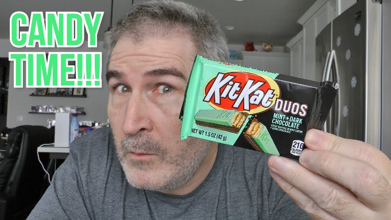 Kit Kat Duos Mint + Dark Chocolate Candy Review 🍬🍫 - Youtube