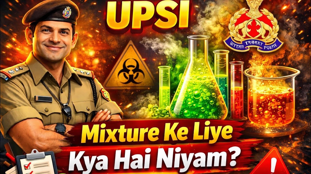 Mixture and Allegation | UPSI Maths Ka Sabse Easy Trick 🔥🔥 || 