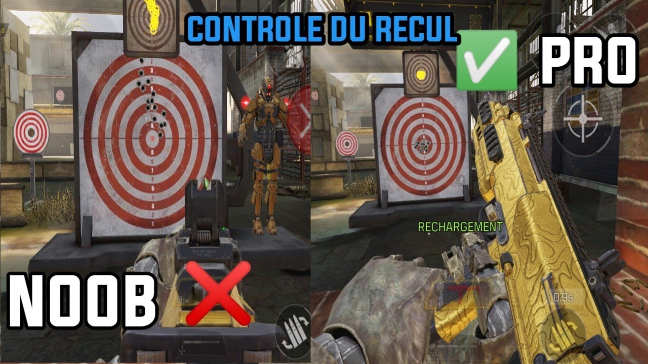 COMMENT CONTRÔLER LE RECULE SUR CALL OF DUTY MOBILE/ZERO RECUL/GUIDE COMPLET