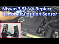 Replace Nissan 3.5L V6 Camshaft Position Sensor - TCS / SLIP Light - P0345 Code