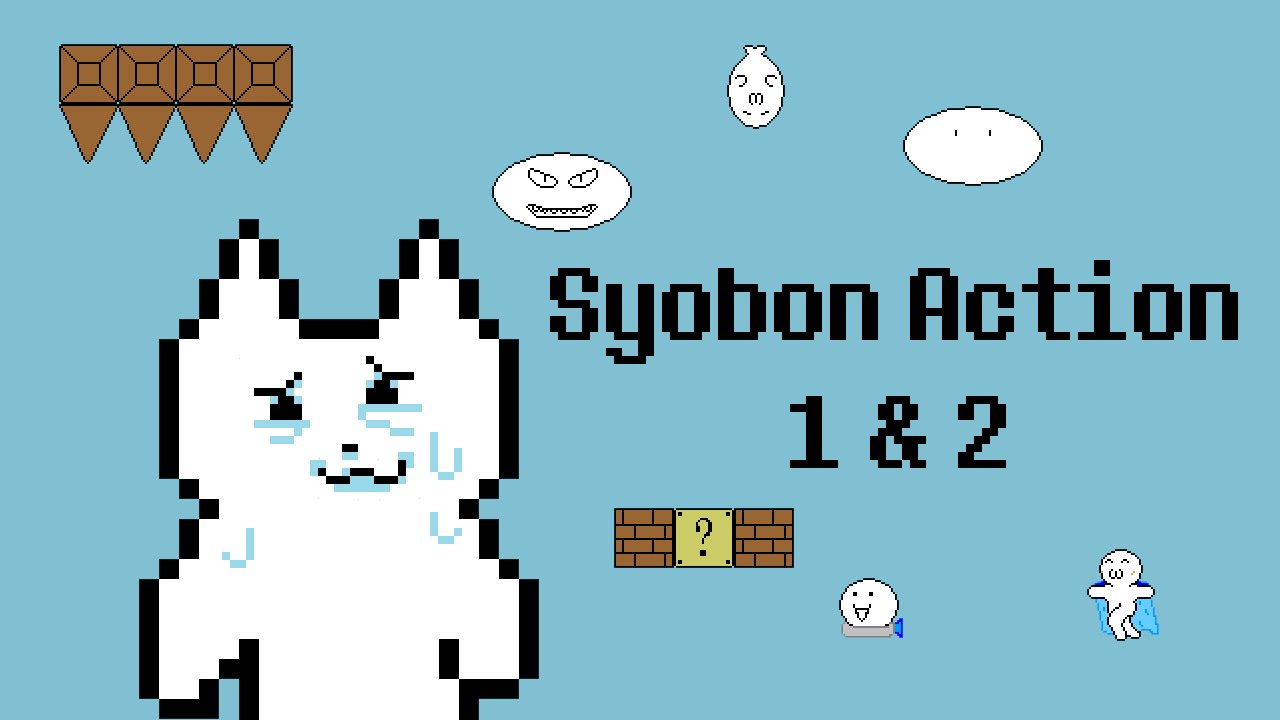 Action cat. Syobon Action. Syobon Action Syobon Action. Syobon Action Sprites. Cat Mario Syobon Action.
