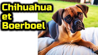 Chihuahua et Boerboel Les chiens de race mixte by Chat Chien et Amis 135 views 11 months ago 4 minutes, 50 seconds