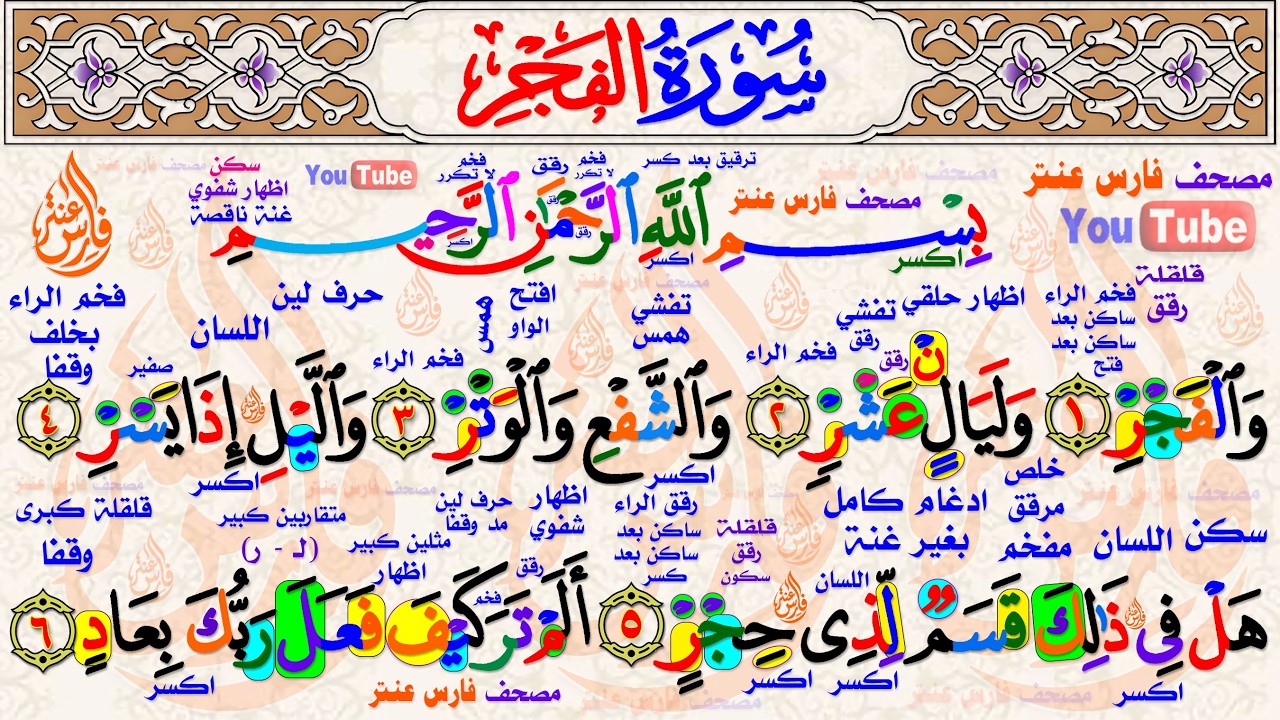 شرح أحوال الراء وكيف نقف على الراء المتطرفة #فارس_عنتر