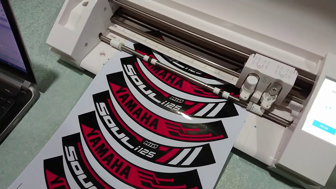 Cameo 3 Print & Cut long size Printable Vinyl without Cutting Mat Using