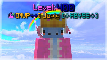 Hypixel Network Level 400 - (Solo Bedwars)