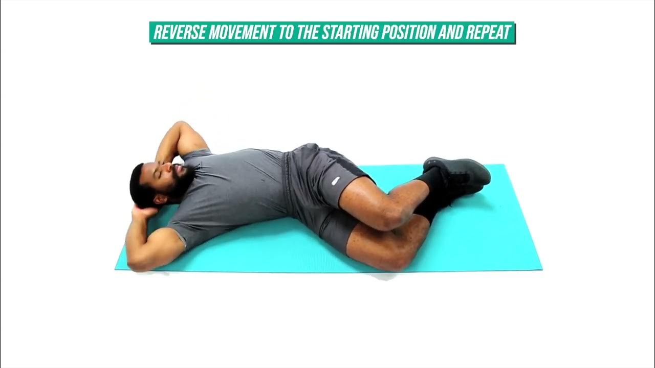 How To Do Oblique Crunches Exercise Demo YouTube