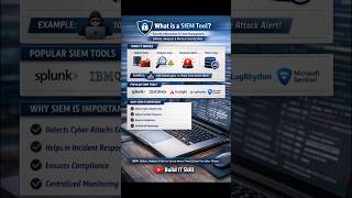 What is a SIEM Tool? SOC Analyst #cybersecurity #socanalyst #shorts