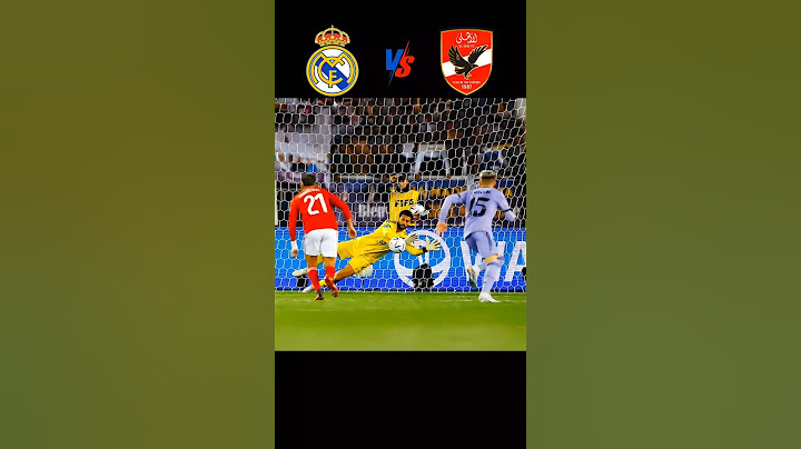 تصدي الشناوي الخارق لضربة جزاء لوكا مودريتش 🤯 الأهلي ضد الريال - كأس العالم للأندية #الاهلي #shorts