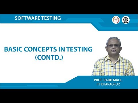 Basic Concepts in Testing (Contd.)