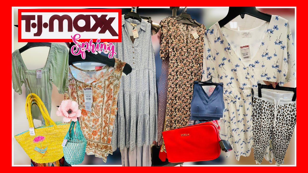 ️ TJ MAXX ️ SHOPPING * NEW SPRING / SUMMER COLLECTION SHOP WITH ME ...