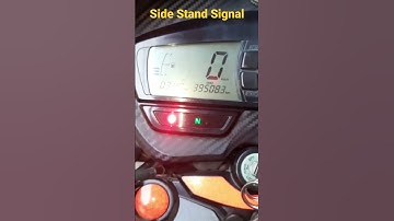 Side Stand Warning