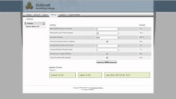 Multicraft Short: From Installation to Running Server