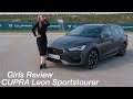 Larissa fährt den neuen CUPRA Leon Sportstourer e-Hybrid (245 PS / 400 Nm) [4K] - Autophorie