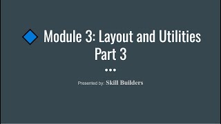 Module 3: Utility Classes Part III – Sizing Position Overflow Visibility & Text | Bootstrap Tutorial