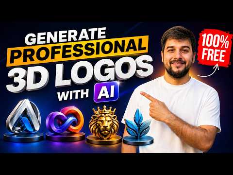 How to Create a Professional 3D Logo with AI for Free (Step-by-Step)