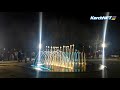 В Комсомольском парке ночью "танцевал" фонтан