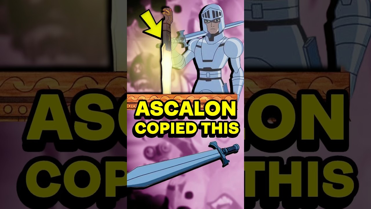 The sword of ascalon is a copy?