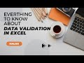 Everything To Know About Data Validation In Excel| एक्सेल में डेटा वैलिडेशन के बारे में सब कुछ जानें