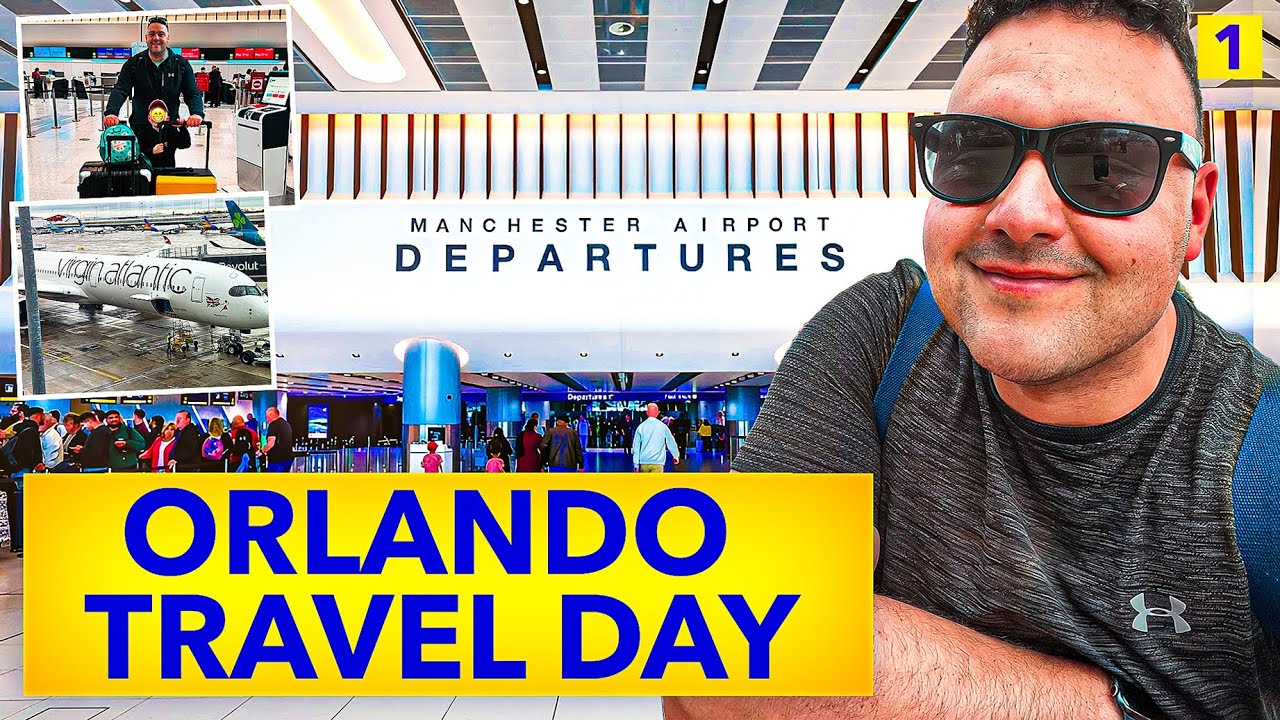 WE'RE GOING TO FLORIDA! | Travel Day Chaos & Checking into the Rosen Inn