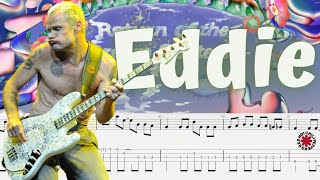 Red Hot Chili Peppers - Eddie \/\/Bass Cover TAbs