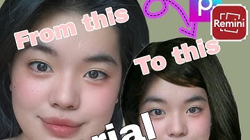 Tiktok DIY ID Picture //How to Edit Your Own ID Picture Using Picsart and Remini with Your Phone