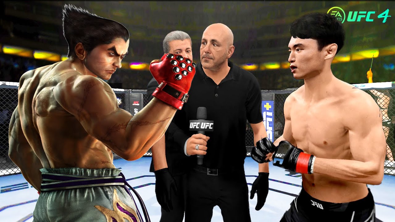 UFC4 | Dooho Choi vs. Kazuya Mishima (EA Sports UFC 4) mma wwe
