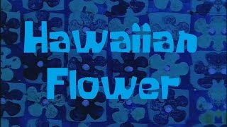 Miniatura de vídeo de "SpongeBob Production Music Hawaiian Flower"