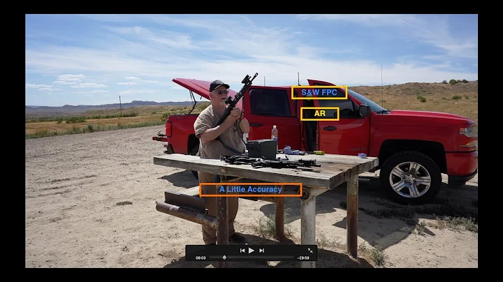 S&W FPC AND MY AR PISTOL: JUST CHECKING ACCURACY. PLUS GIVEAWAY COMING SOON!