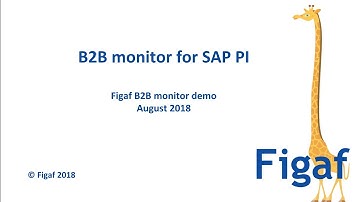 Demo of new B2B monitor tool for SAP PI/PO or Cloud Integration